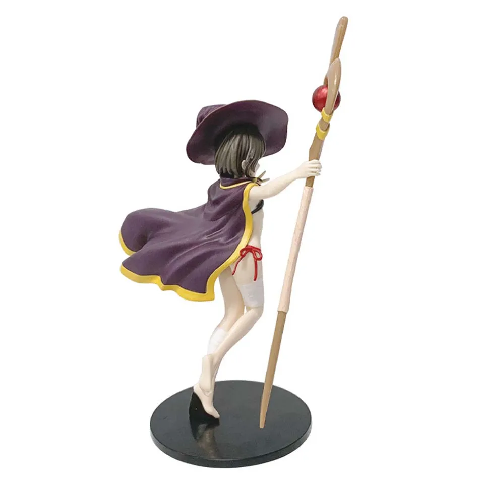 Heißer Verkauf Gottes Segen für diese wunderbare Welt 18 cm Megumin Actionfigur Niedliche Figur für Mädchen Dropshipping