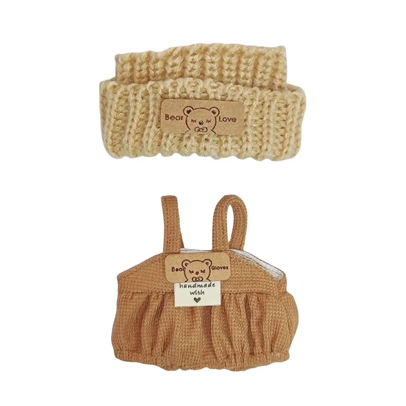 Per 15/17 centimetri Carino Mini Peluche Labubu Abbigliamento della Bambola Vestito Kawaii Card Captor Sakura Stile Labubu Idol Bambole Accessori di Abbigliamento