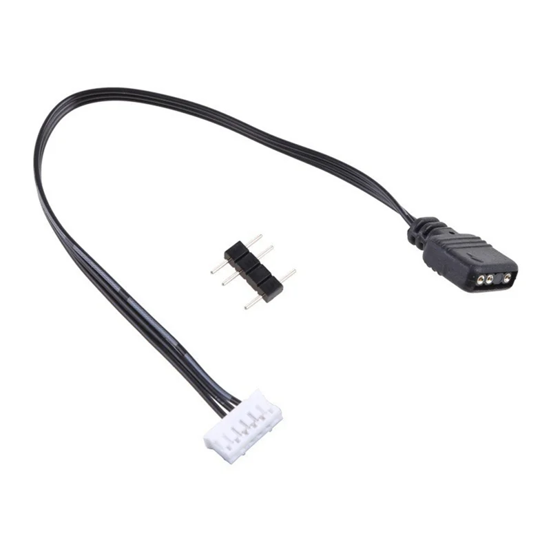 A13E-Fan Adapter Cable 5V 3 Pin To 6 Pin Cable For Coolmoon Fan Controller Adaptor Connector