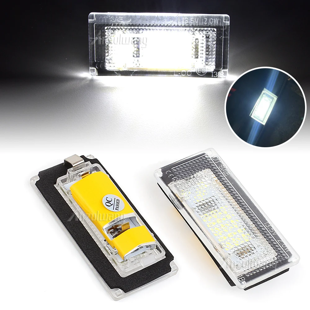 

Led License Plate Light Car Number Warning Lamp Tuning Accessories For BMW MINI Cooper R50 R52 R53 2001-2006