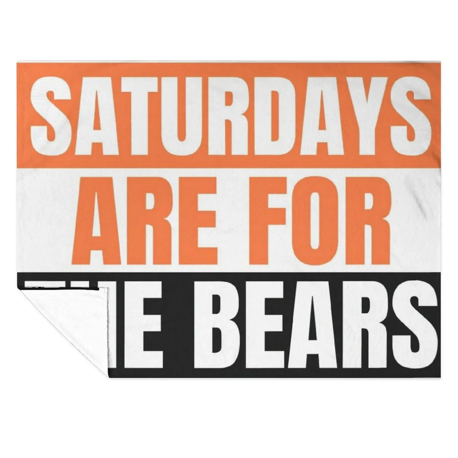 

Mercer University - Saturdays Are For the Bears Throw Blanket Camping wednesday Tourist Blankets