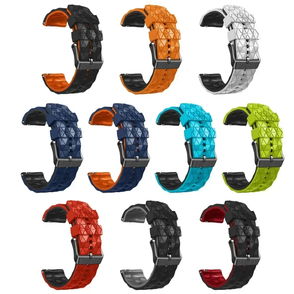 Silicone Band para Smart Watch, Pulseira Pulseira, Pulseira Acessórios, Fit para Zeblaze Vibe 7 Pro, Stratos2, Stratos 3