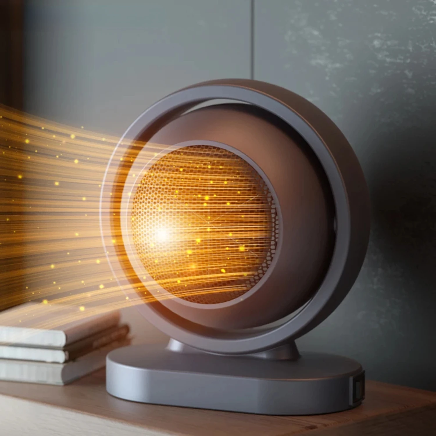 

380W Heater Portable Desktop Fan Stove Warm Air Blower Mini Radiator Office Room Warmer Winter Low Consumption