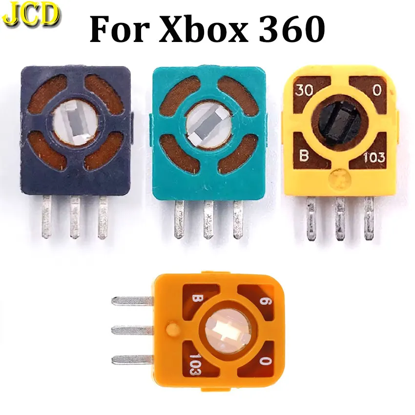 

JCD 5PCS 3D Analog Thumbstick Axis Resistors Joystick Potentiometers Sensor Module For Xbox 360 Controllers