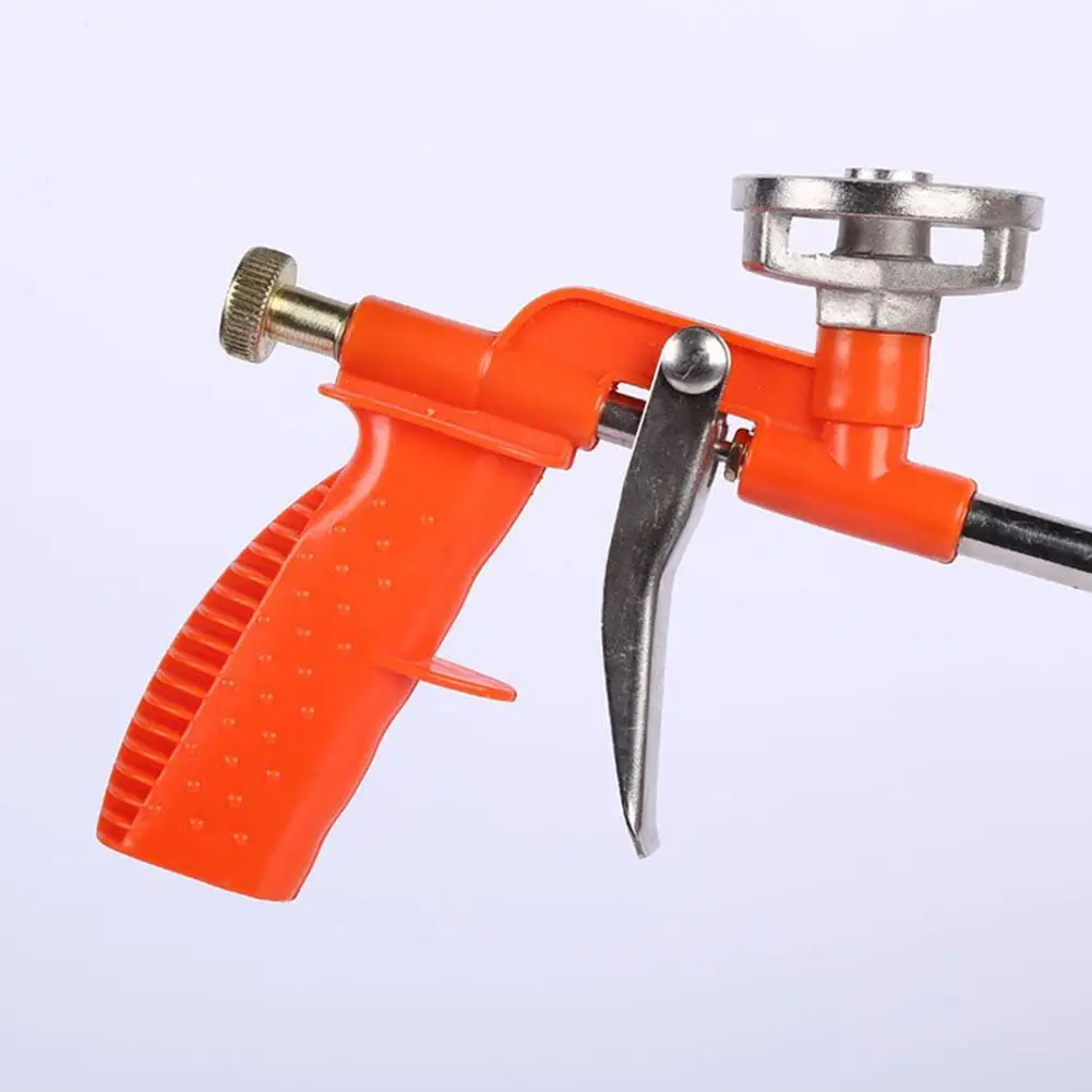 Foam Expanding Spray Gun Foaming Jet Glue Gun,Metal Polyurethane Trigger Sprayer Pump Sealant Caulking Tool for House Renovation