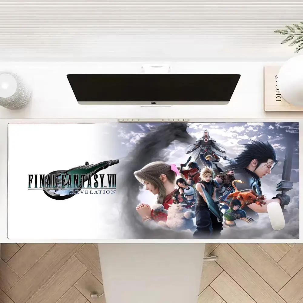 F-Final-L Game F-Fantasy Serious Mouse Pads Multiple Sizes Large Square Computer Office Game Table Mats Rubber Anti-slip Mousepa