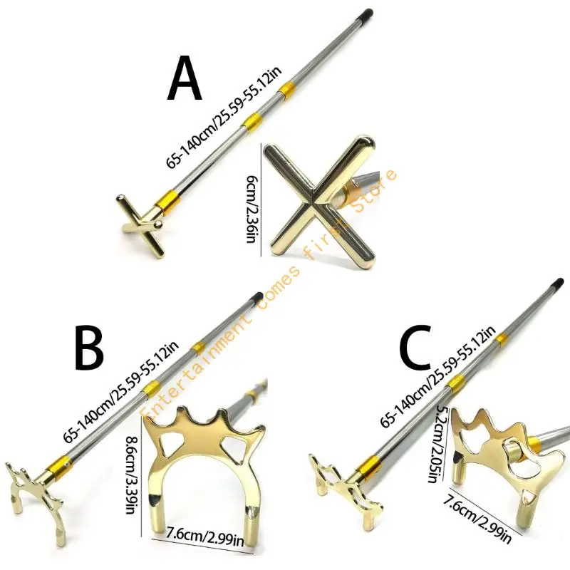55kd Bridge Head Ajuste High Lows Fork Corrosões Resistentes Billiards Bridge Tool APLOPE