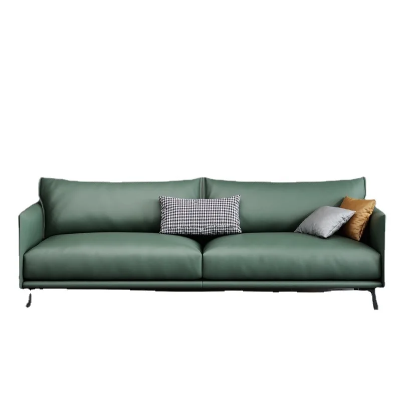 

Simple Modern Business Reception Office Sofa Italian Minimalist Triple