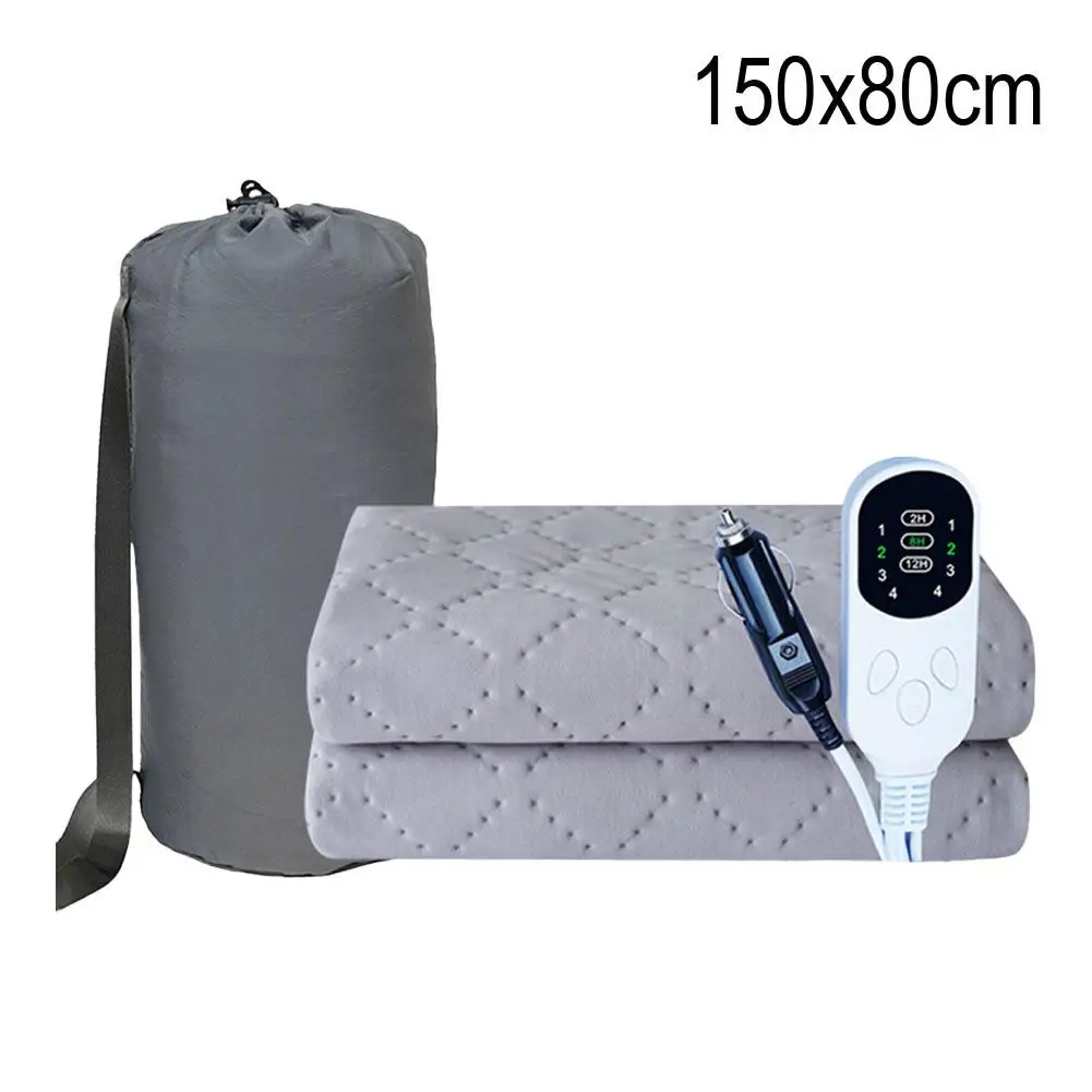 12V Car Energy Saving Warm Blanket Camping Trucks Off-Road Vehicles Heating Pads Winter Seats Electric Heating Blankets - view 6