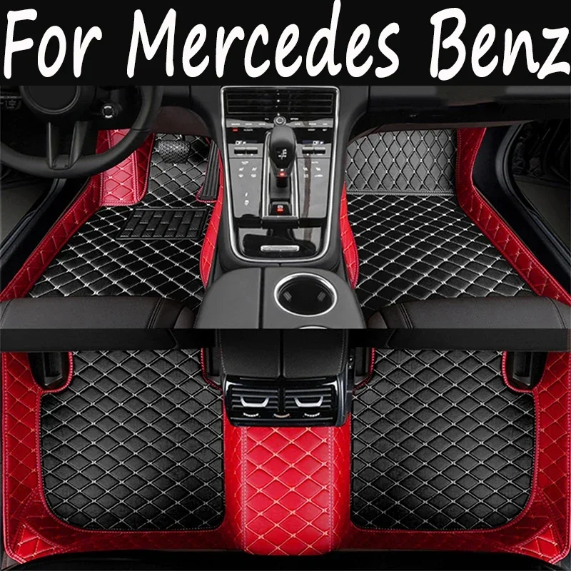 

Custom 3D Car Floor Mats for Mercedes Benz C Class W203 2004-2007 W204 W205 W206 2023 Interior Accessories Artificial Leather