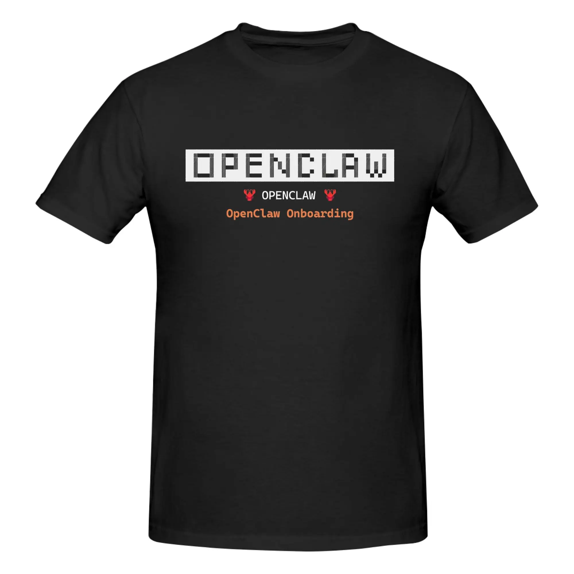 1 Piece Lobster Coder Shirt Funny 100% Cotton T-Shirt Openclow Tops Tees For Men