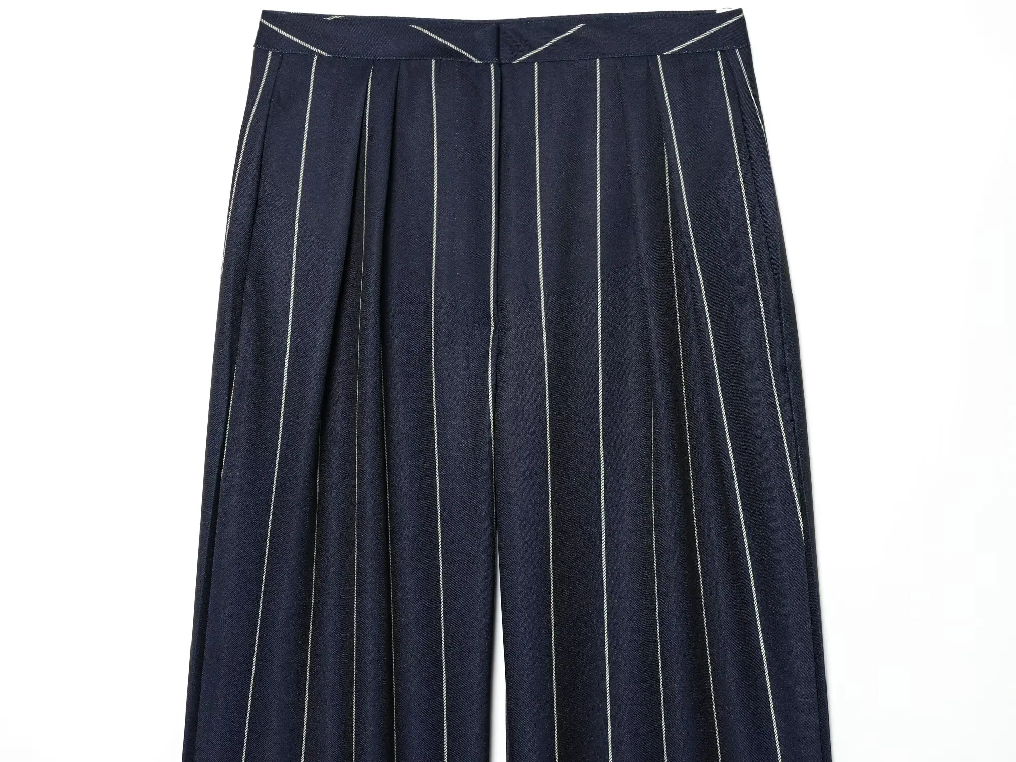 KONDALA Elegantes Pendler-Set für Damen: Gestreifter Kurzarm-Blazer und Plissierte Hose im High-Street-Stil – Sommer 2026 Trendiges Hosen-Set – Detail 17