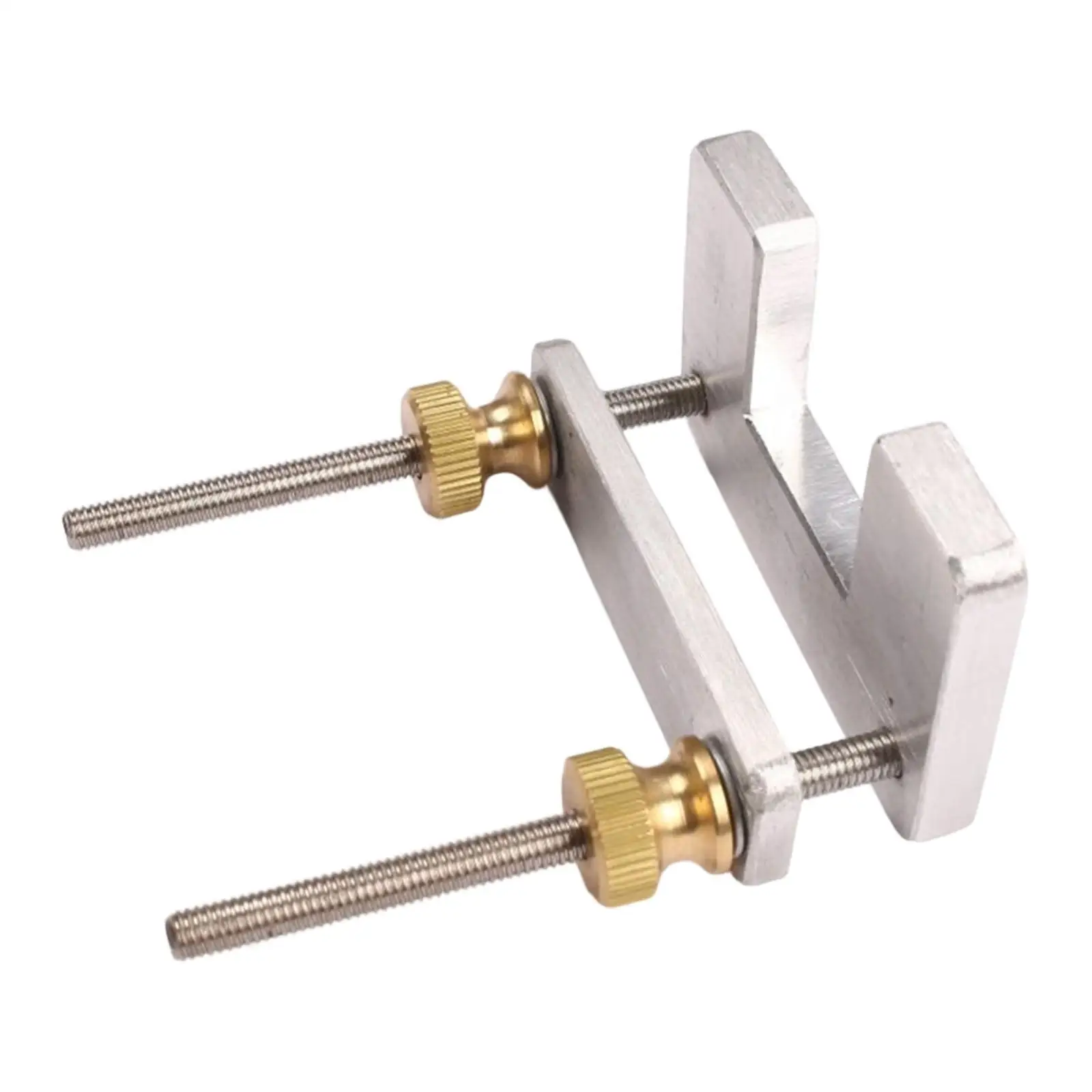 Adjustable Violin Repair Clamp Aluminum Luthier Accessory for Accurate Instrument Block Gluing