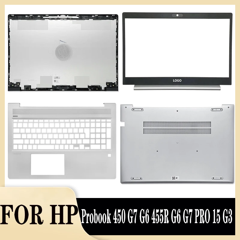 

New Top Case For HP Probook 450 G7 G6 455R G6 G7 PRO 15 G3 Laptop LCD Back Cover Front Bezel Palmrest Keyboard Top Lower Case