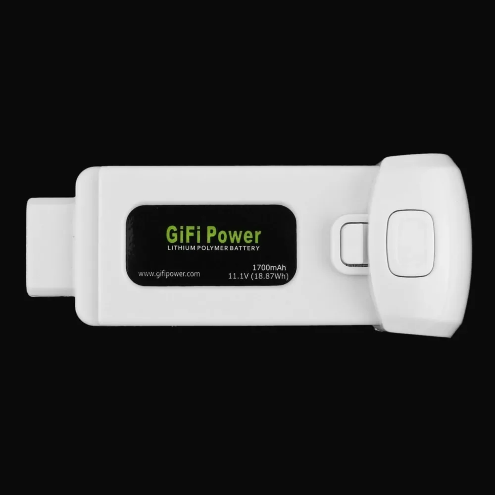 GIFI Power 11,1 В 1700 мАч 18,87 Втч 3S LiPo аккумулятор для Yuneec Breeze Drone Легкая сменная мощность для летающей камеры GIFI Power 11,1 В 1700 мАч 18,87 Втч 3S LiPo аккумулятор для Yuneec Breeze Drone Легкая сменная мощность для летающей камеры