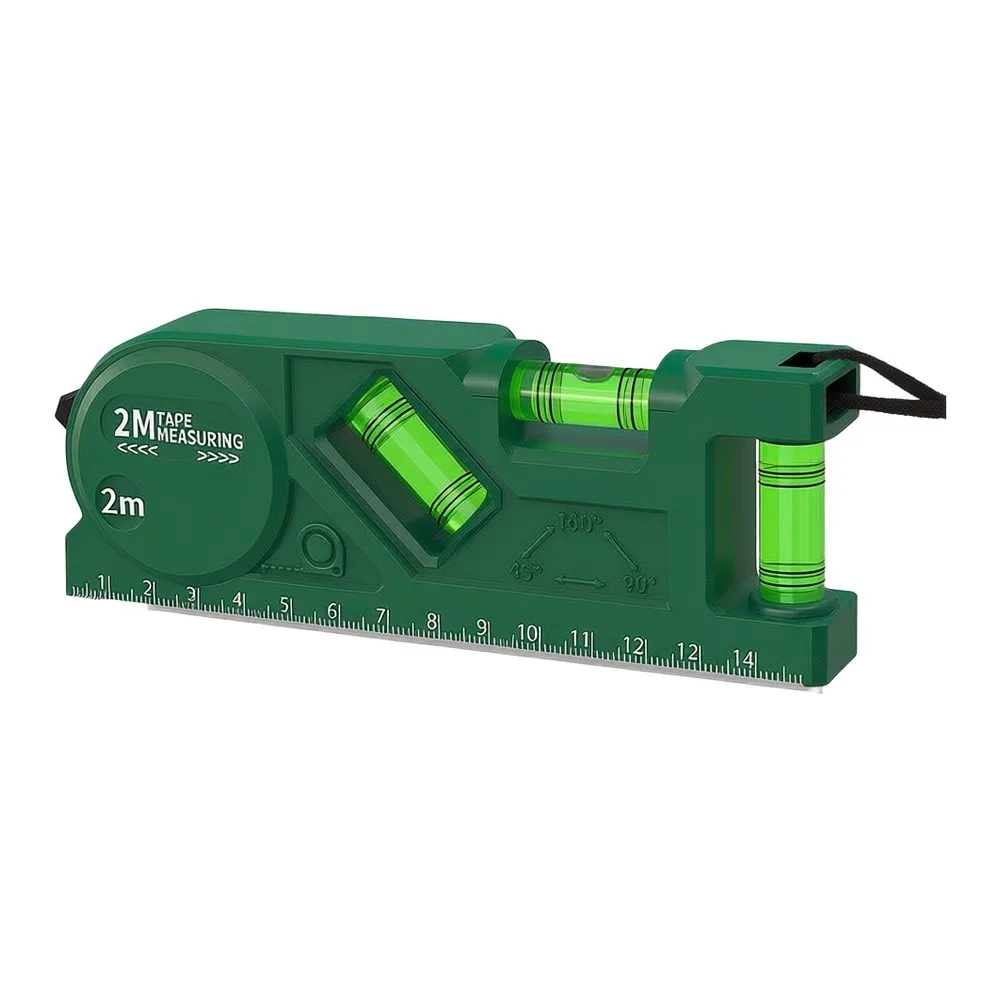 3 In 1 Level Gauge With 0 45 90 Degree Bubble And Strong Magnetic Base For Picture Hanging Wall Alignment Measuring Tool