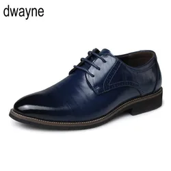 Big size fashion Mature man soft leather shoes wedding Business dress Middle-aged Pointed toe dad Working shoes ghn89