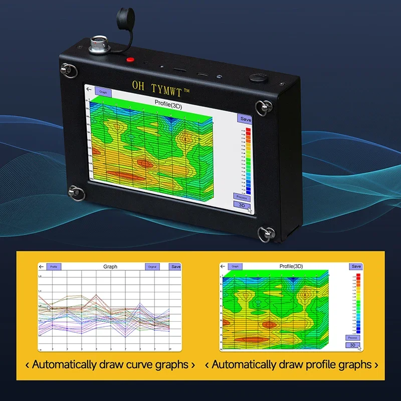 TYM S series geological exploration detector de agua subterranea 100m 200m 400m groundwater detector