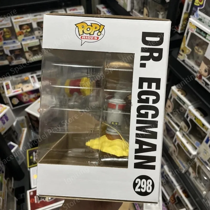 Funko POP Rides Sonic The Hedgehog #298 Item#70584 Dr. Eggman with Flying Machine Collectible Vinyl Character Statue Model