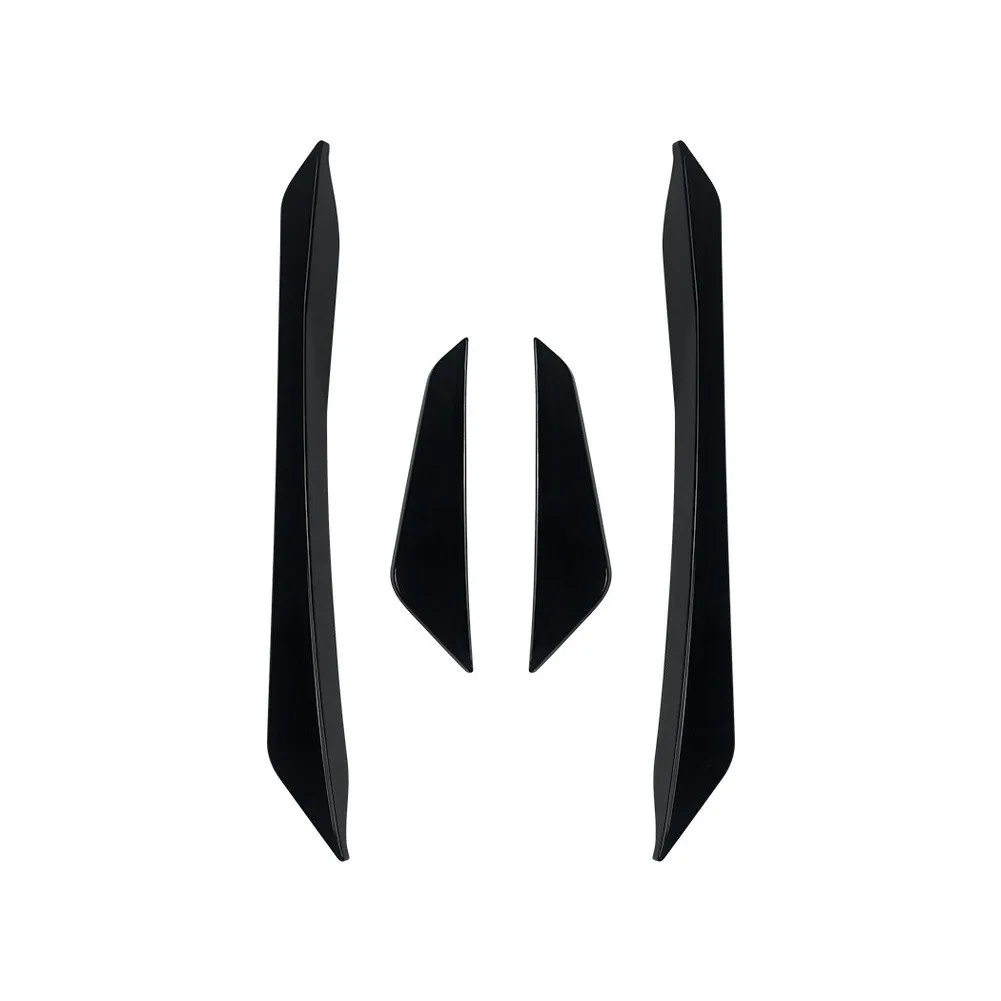 /Front /Bumper /Lip Splitter Side Spoiler Cover Trim For For BMW F44 for M Sport 2020 2021 2022 2023 2024 Piano Black Carbon