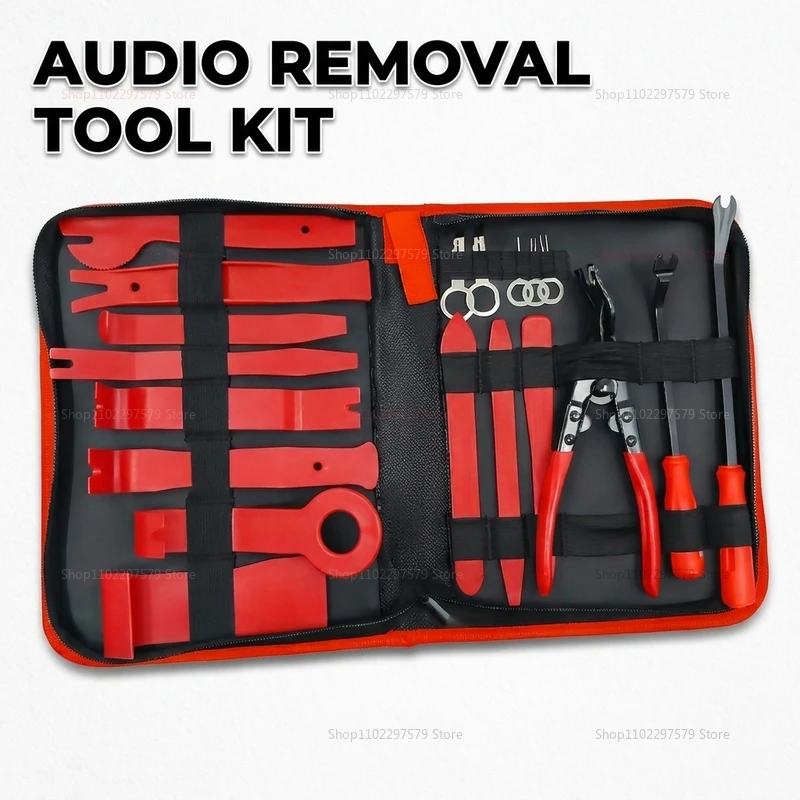 

19 Pieces Car Audio Dashboard Panel Removal Tool Set for Interior Disassembly and Navigation System Repair
