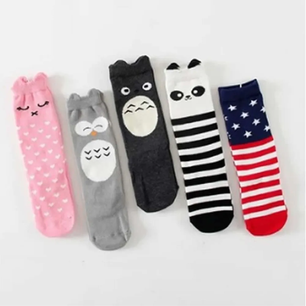 

kids socks Boys girls infant baby lovely cotton sweet socks knee high legwarm kids knee high owl print sock