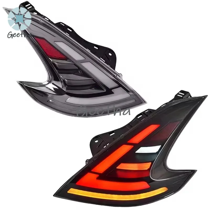 

For 08-19 for 370Z Tail Light Assembly Modified LED Rear Driving Light Flowing Turn Signal Light 10W 3000LM 6000K 10-Year
