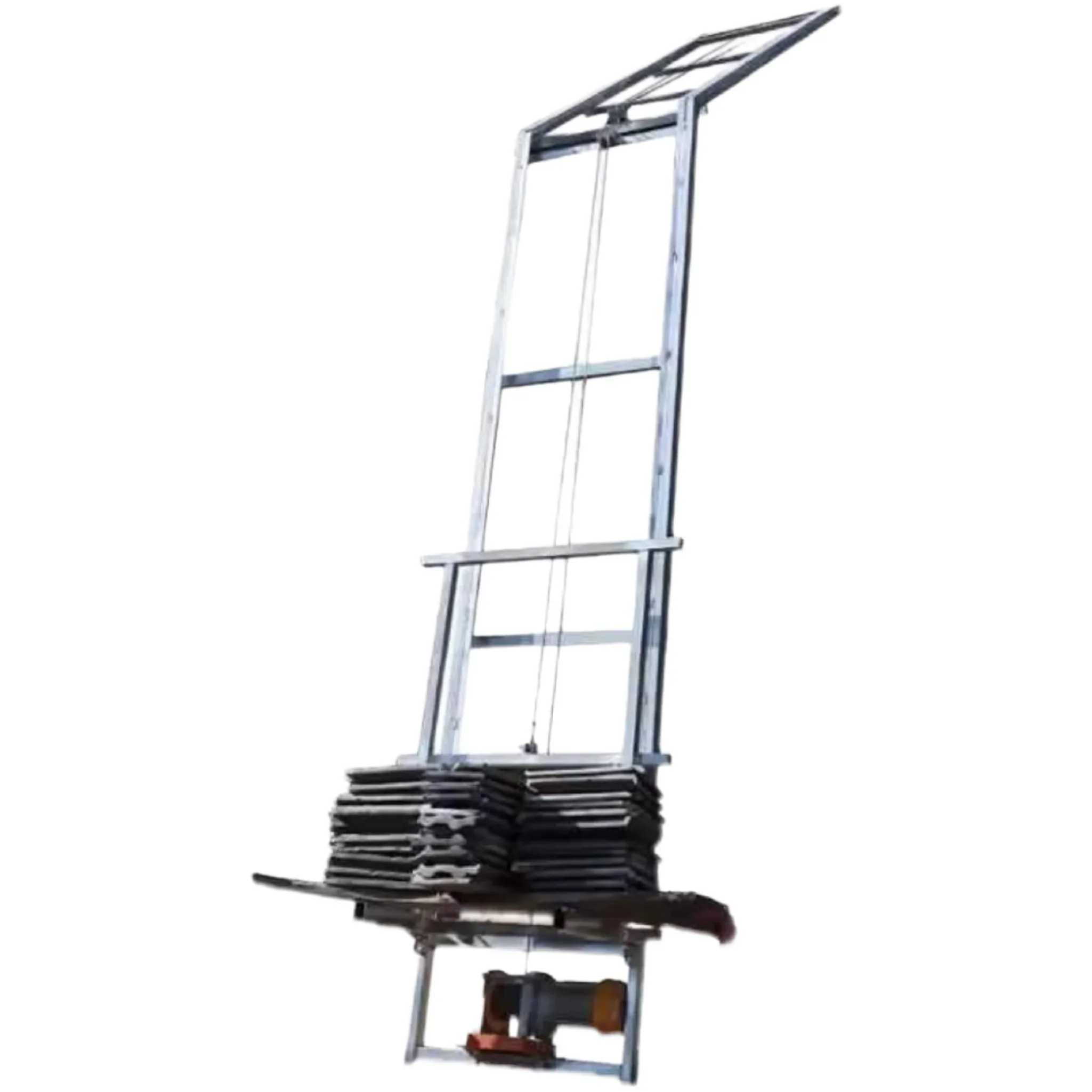 Hochwertige CE-zertifizierte 12M Elektrische Hebebühne Bauaufzug Solarpanel-Leiterlift-Plattform