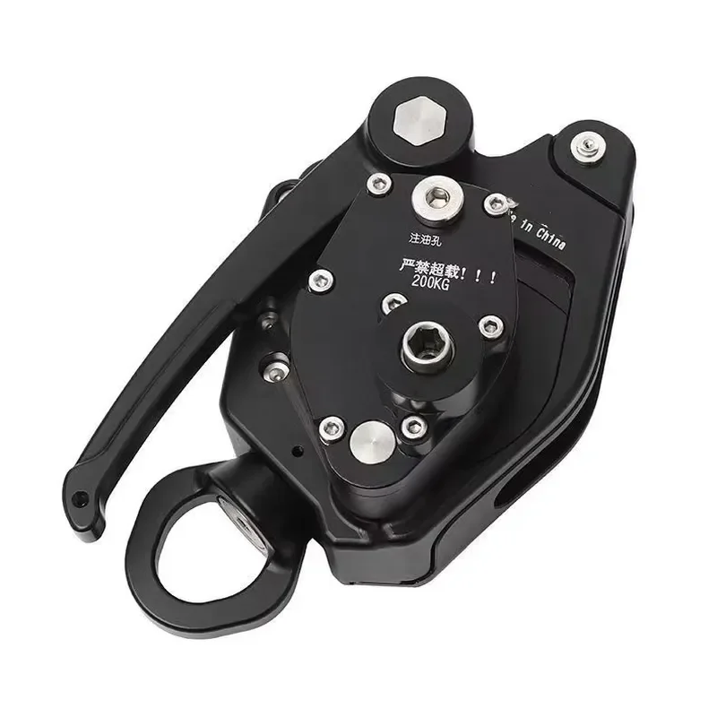 for Power Doubling System Drill Powered Equipment 360KG Rope Climber Aerial Work Electric Climbing Lift Drill Drive Pulley
