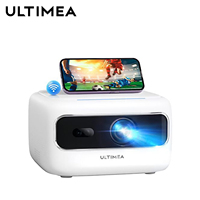 ULTIMEA Portable Full HD 1080P Projector, 2K Video Decoding, Electric Focus, 5G WiFi Bluetooth Mini Beamer for Home Theater
