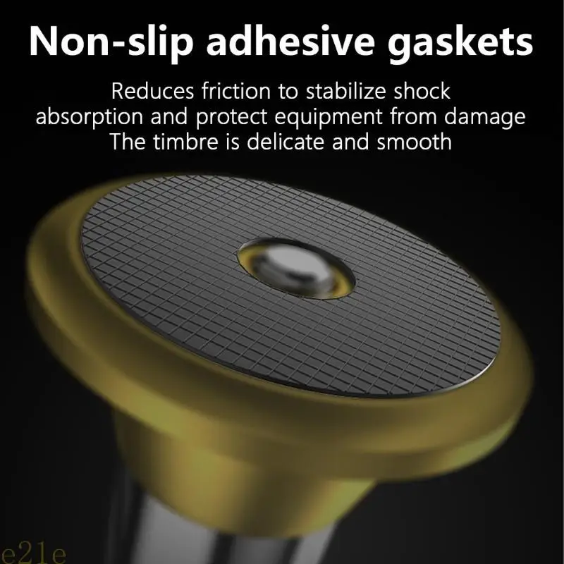 

E21E Durability AntiVibration Speaker Spikes Stand Pad NonSlip for Systems Upgrades