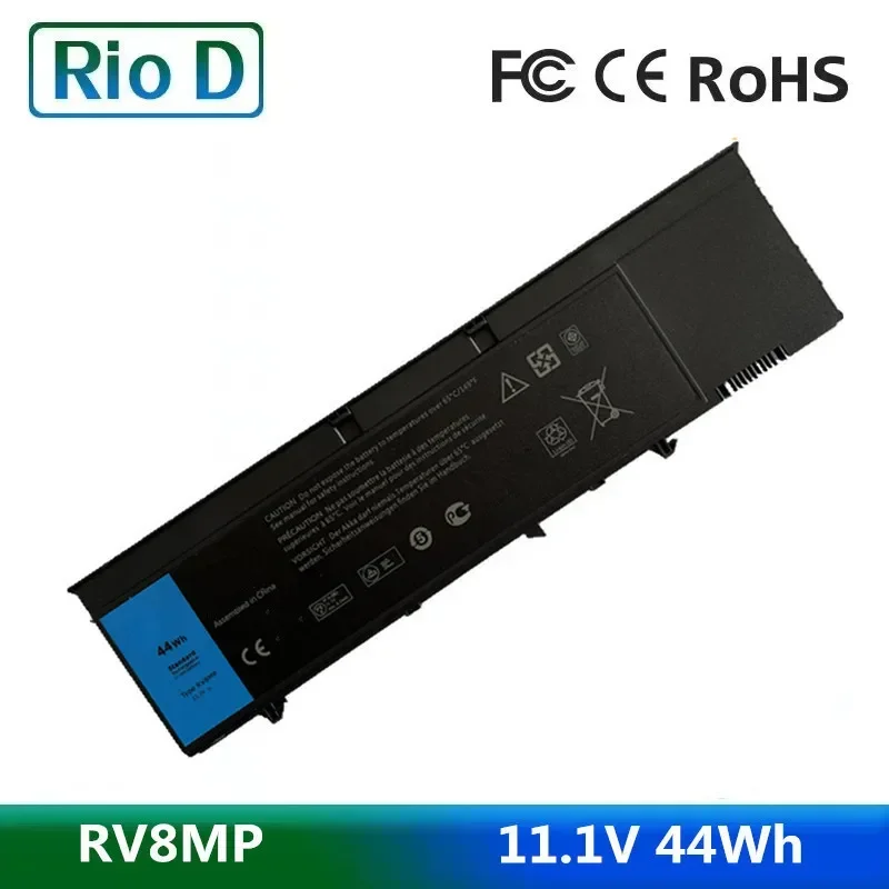 Batería de ordenador portátil RV8MP 11,1 V 44WH para Dell Latitude XT3, Tablet PC 01PN0F H6T9R 0422N4 05WFK6 37HGH