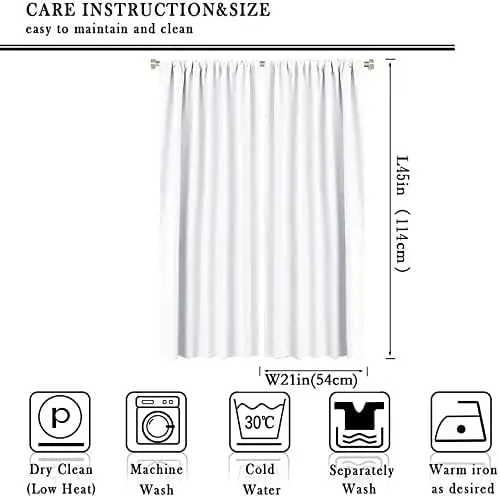 Bamboo Curtains, Bamboo Tree Image Traditional Chinese Calligraphy Style Culture Theme Living Room Bedroom Window Drapes 2 Panel
