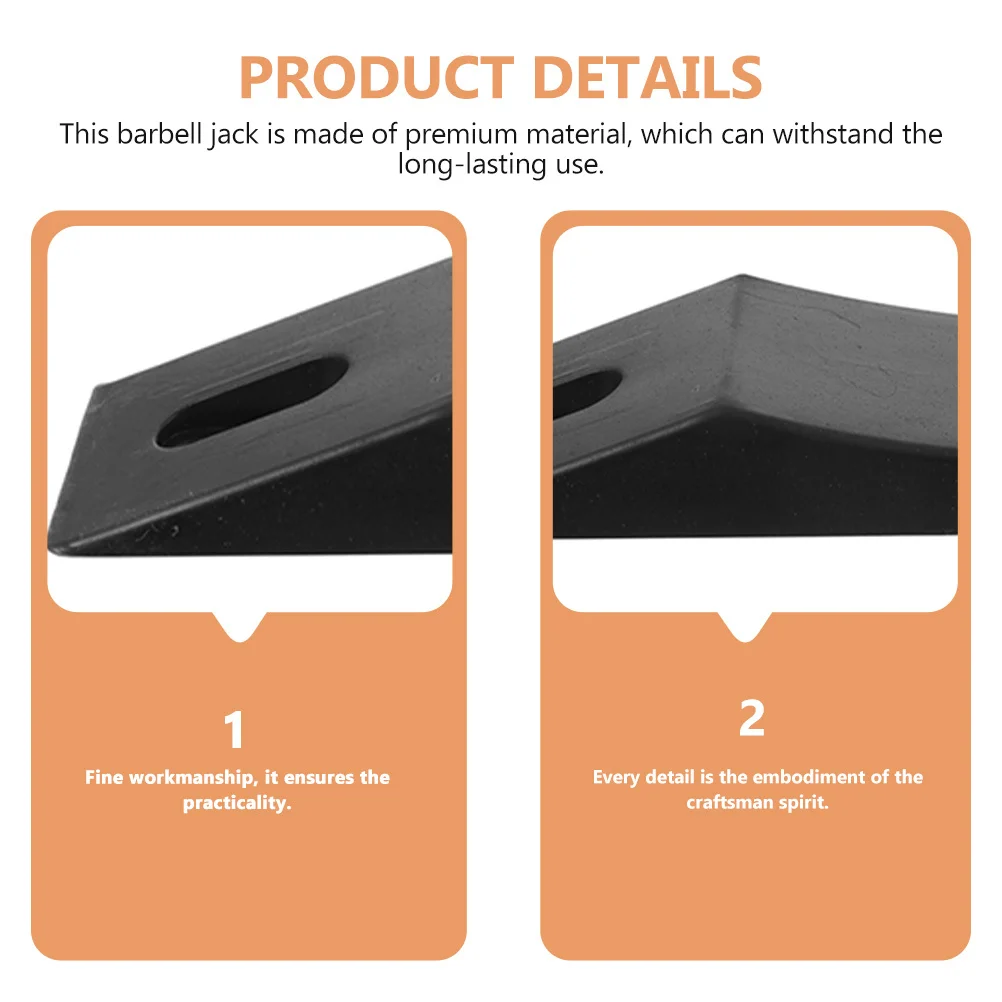 

1 Pair Silicone Professional Deadlift Non-Slip Durable Pad For Home Lifting Barbell Protection