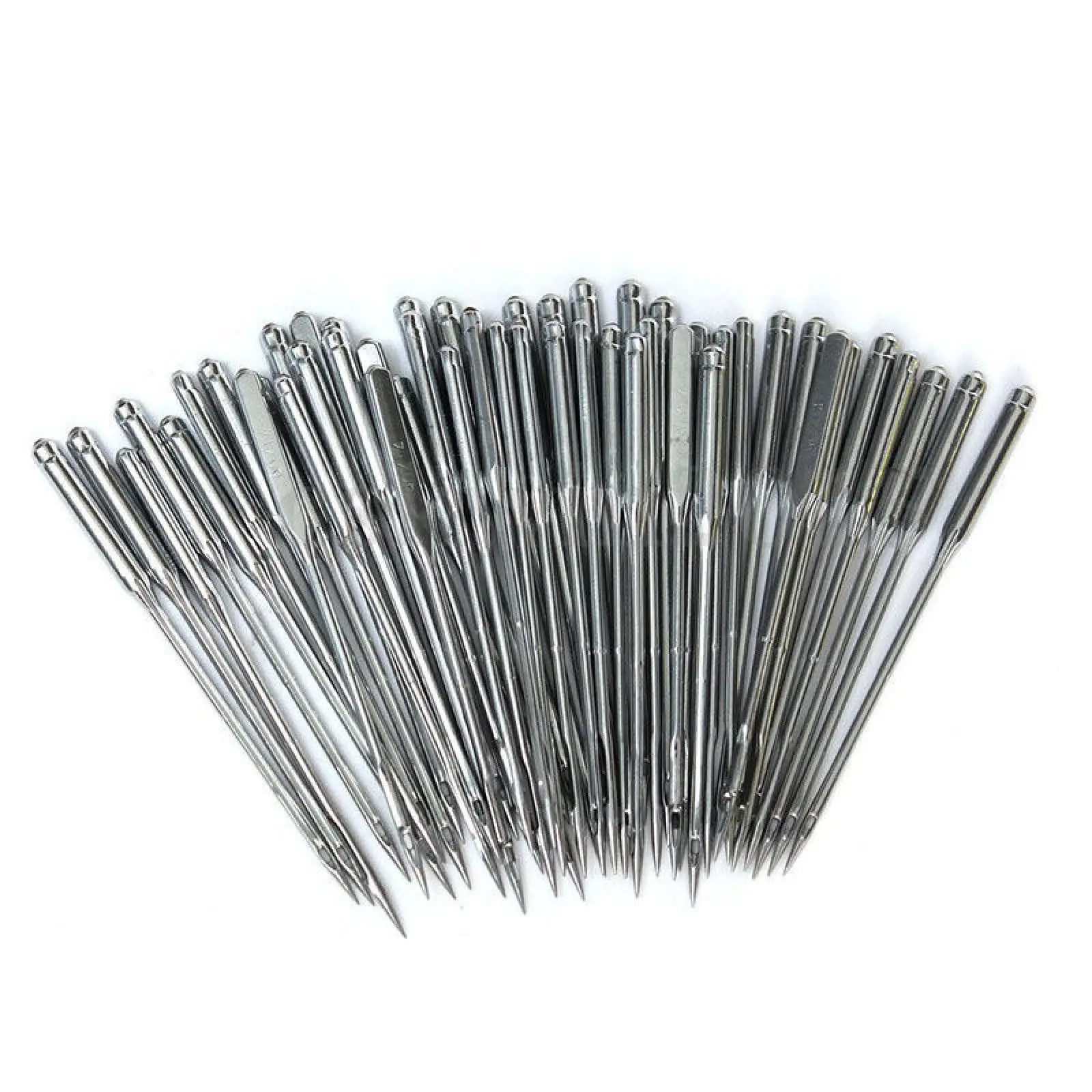 50Pcs Assorted Home Sewing Machine Needles Crafts for Brother Janome Singer For 130/705H HAx1 15x1 type Domestic Sewing Machine