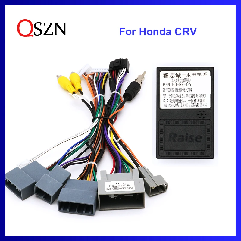 

Android Canbus box HD-RZ-06 Adaptor for Honda CRV High configuration Wirng Harness Cable Car radio