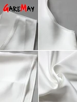 Women's Black Blouses Summer Elegant Tunic Vintage Office Satin Silk Blouse Basic Chiffon Tops Shirt 2025 For Women - Image 6