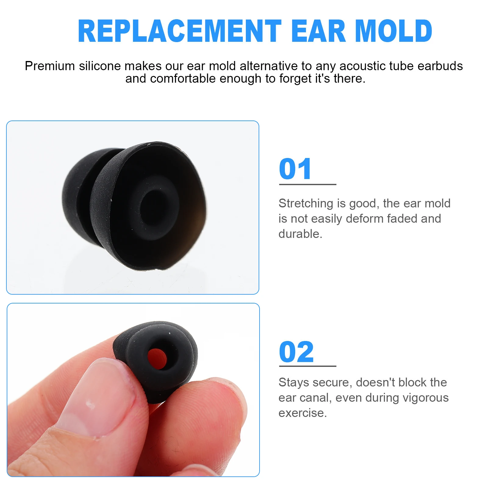 

2 Sets Silicone Earphone Caps Compatible For Huawei Freebuds 4I Active Earphone 3 Freelace Pro Noise-Cancelling Soft Dustproof