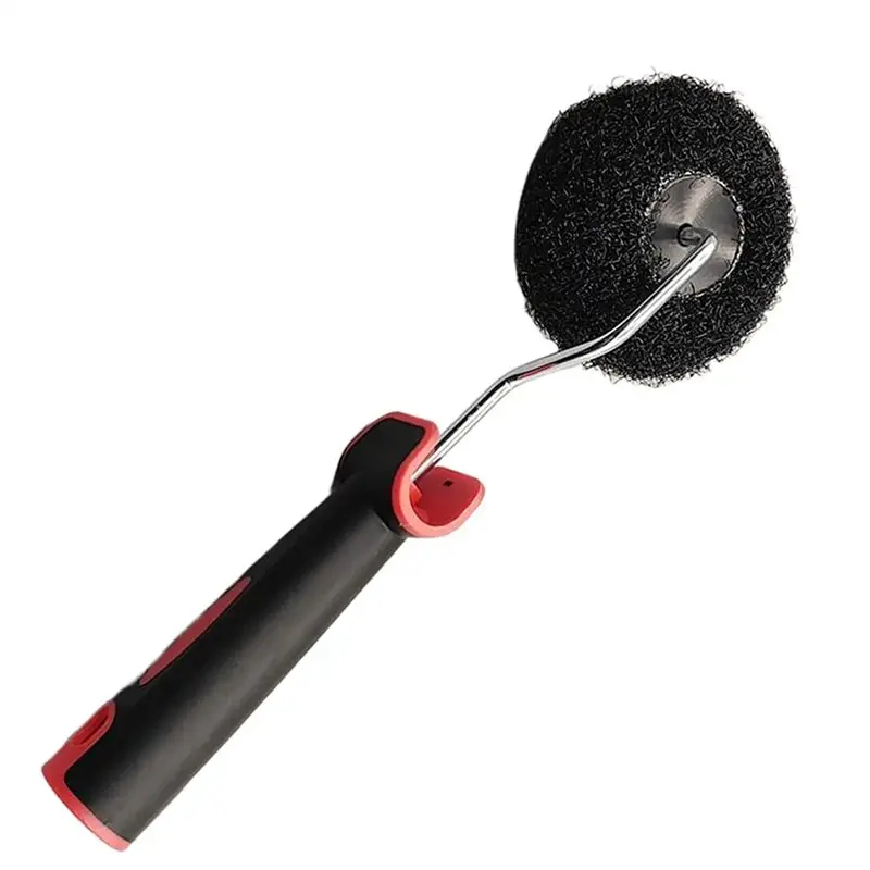 

ABKY-Corner Trimming Pumpkin-Shape Roller Brush Putty Roller Walls Painting Applicator For Baseboard Ceiling