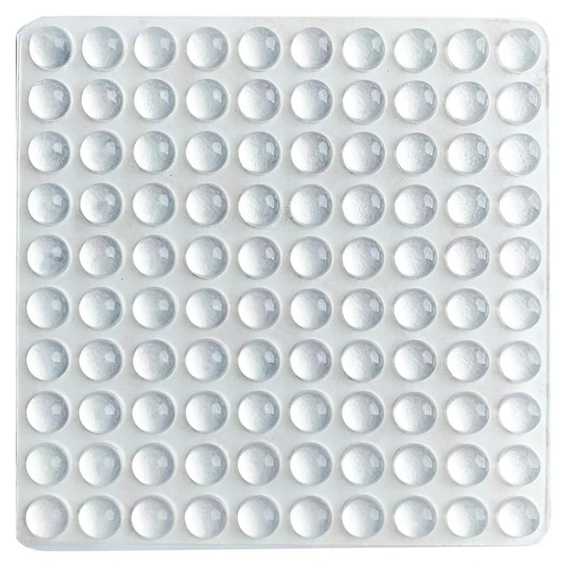 Tampons de pare-chocs adhésifs transparents, en Silicone, pour porte d'armoire, arrêt de tiroir, tampons de protection pour meubles, arrêt mural pour portes
