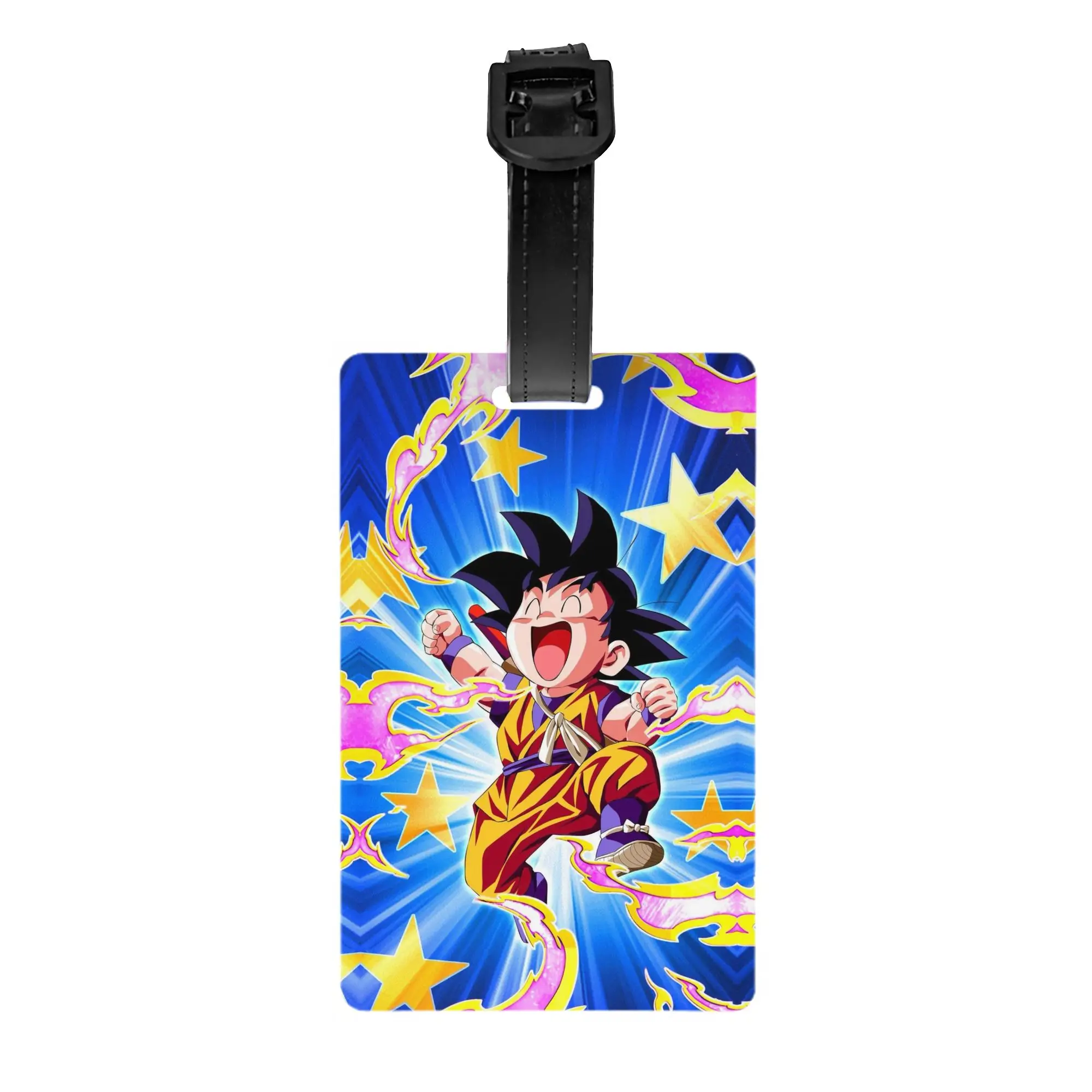

Custom DBZ Dragons Goku Ball Luggage Tag Custom Anime Manga Baggage Tags Privacy Cover Name ID Card