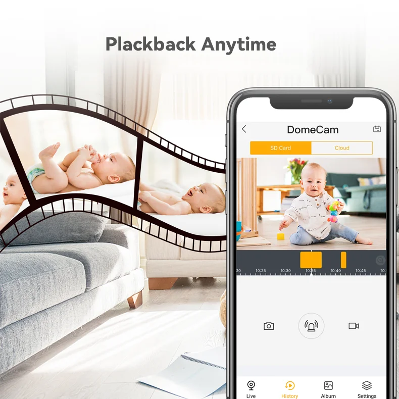 2025 Tuya 4MP كاميرا شبكة مراقبة واي فاي الهاتف المحمول عن بعد داخلي PTZ IP كاميرا العمل مع Tuya أو Smart Life APP عدسة 3.6 مللي متر #5