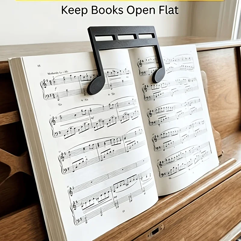 Music Clip, Suitable for Piano, Guitar And Violin - Large Capacity Music Clip, Firmly Fixes Music Score