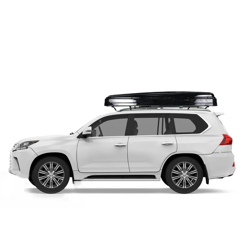 Fully Automatic 2.1-meter Hard-shell Folding Four-season For Outdoor Off-road Vehicles Camping Car Roof Tent