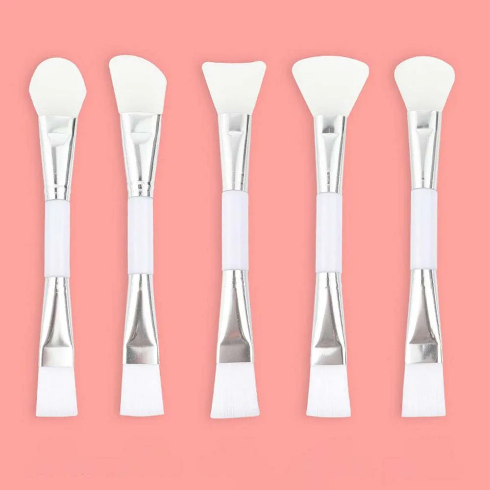 أداة تجميل لصالونات التجميل المنزلية، أدوات قناع ذاتية الصنع، فرشاة قناع من السيليكون، فرشاة مكياج، فرشاة خلط طين الوجه