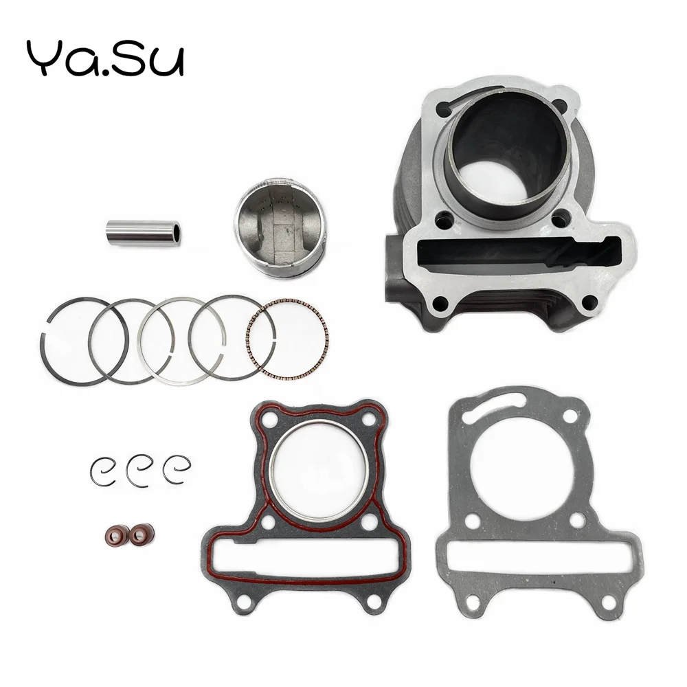 44mm Motorcycle Cylinder Piston Ring Gasket Kit For GY6 60CC Motorcycle Engine Accessories