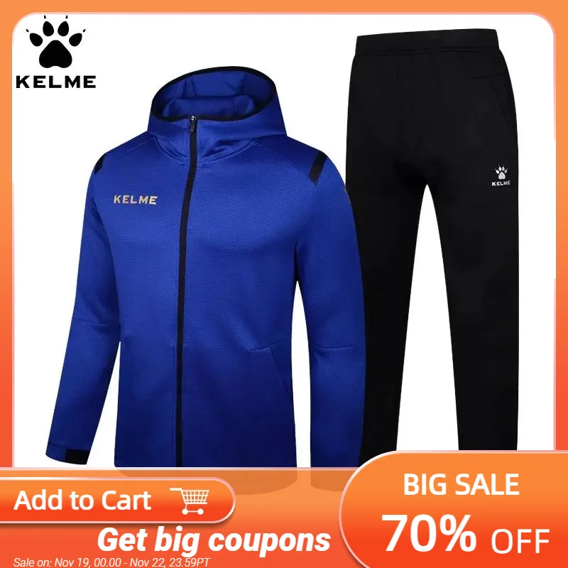 

Kelme Spring And Autumn Jacket Jacket Men's And Women's White Knitted Sports Jacket Casual Loose Couple Jacket