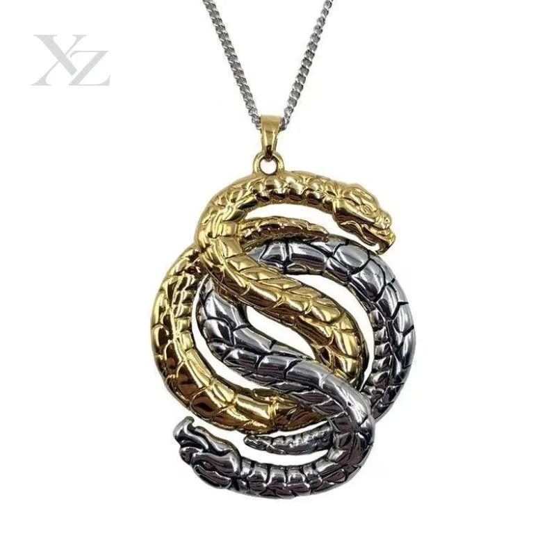 Double Snakes Turning to Dragon Game Peripheral Hot Sale Destiny 2 Gambit Pendant Necklace Premium Durable