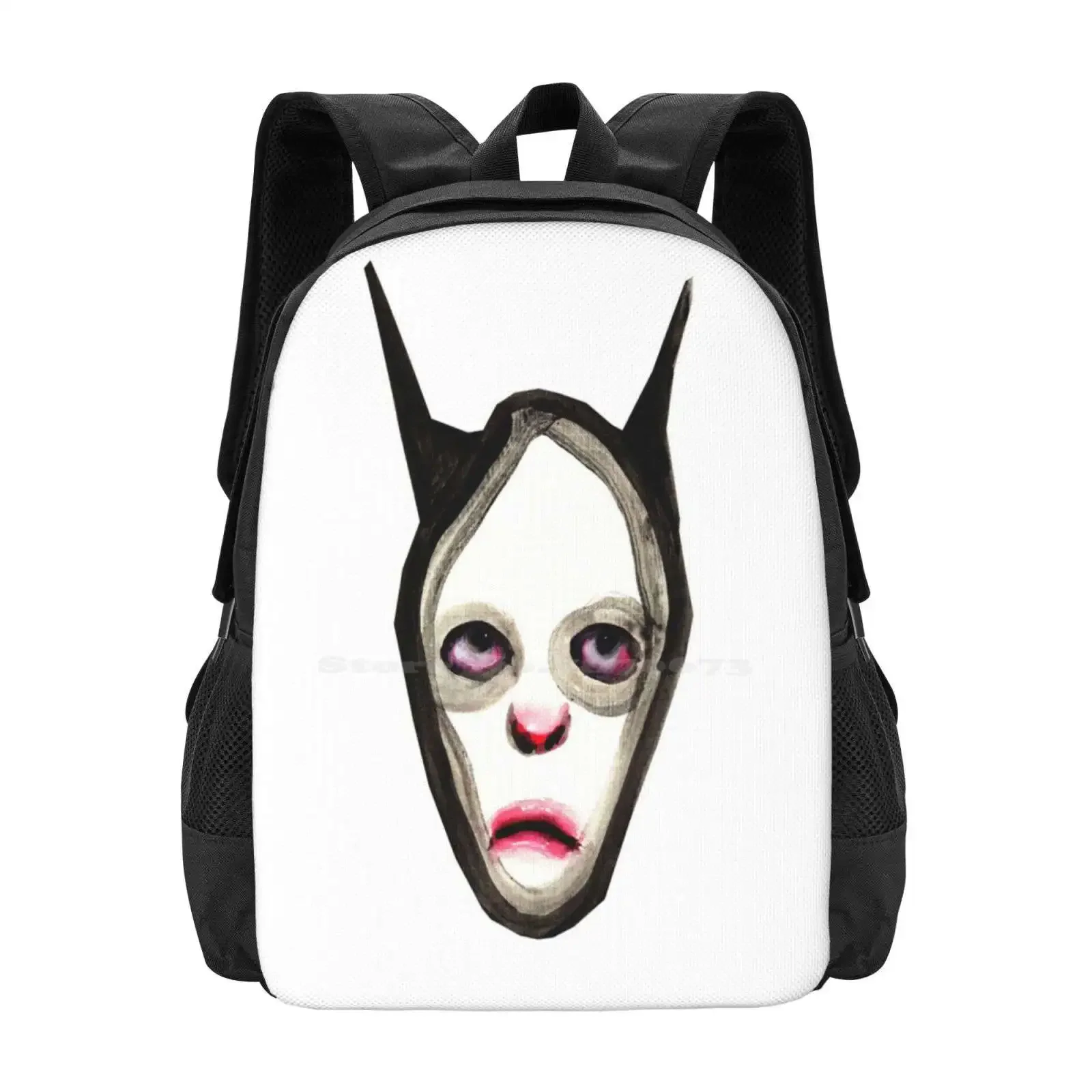 

Peace Backpack For Student School Laptop Travel Bag Eyes Vyxtrt88