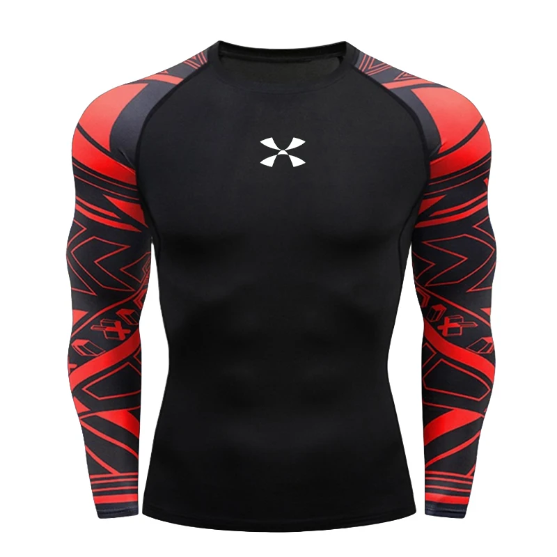 【セール中】コーディ・ランディン メンズ コンプレッション ジムウェア スイムTシャツ 卸売 メンズ ジムウェア スリムフィット ラッシュガード コンプレッションTシャツ